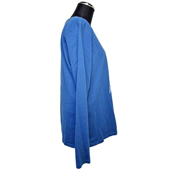 Life Is Good Blue There is Nothing I Wouldn't Give Long Sleeve T-Shirt-Women's L - Picture 4 of 8